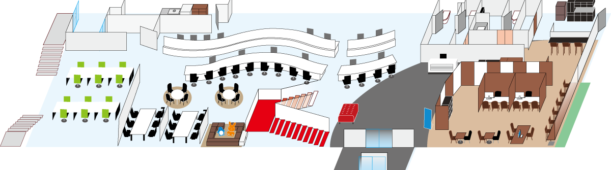 フロアマップ 1F